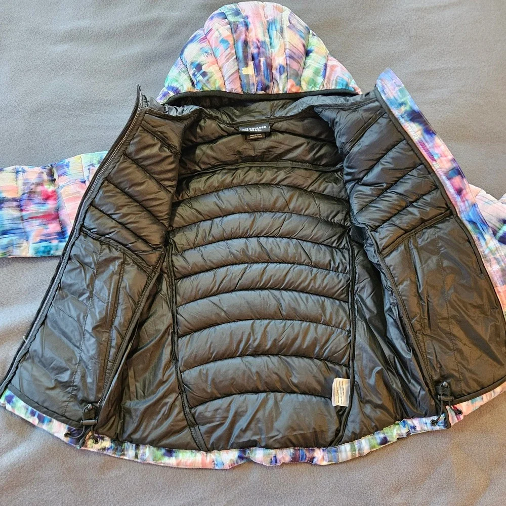 Boulder Gear Youth Girls size medium‎ Starlight Puffy winter Jacket hooded warm